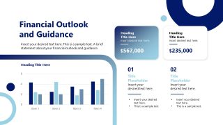 Graphs Slide for Financial Outlook Presentation