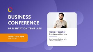 Editable Business Conference PPT Template