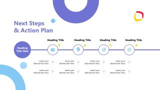Communication Strategy Progress Slide for Next Steps 