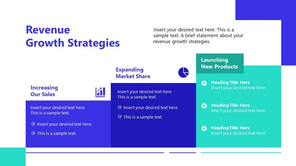 Revenue Growth Strategies PPT Slide with Infographics - SlideModel