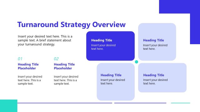 Turnaround Strategy Overview Presentation – Business Turnaround Template