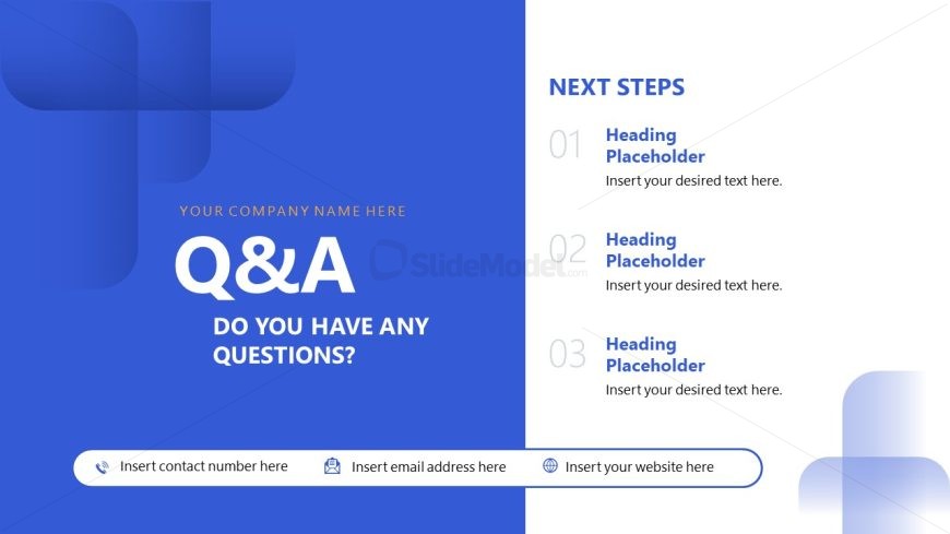 Portfolio Governance Template - Questions Slide