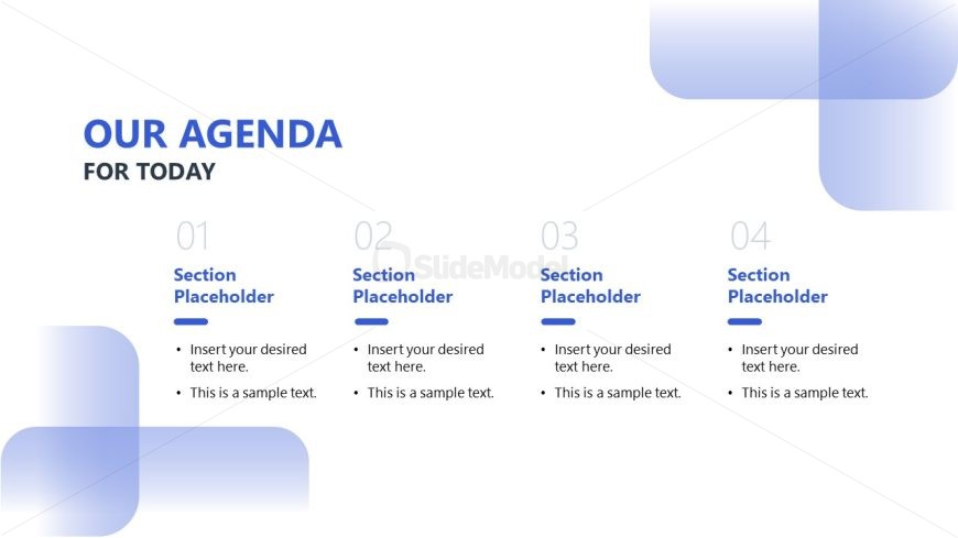 Agenda Slide - Portfolio Governance PPT Template