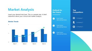 Data Visualizations Slide - Clinical Trial Investment Template