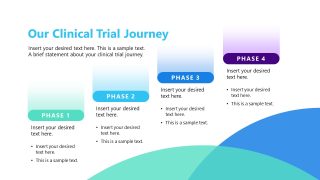 Interactive Clinical Trial Investment PPT Layout 