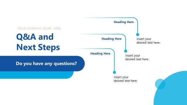 Q&A PPT Slide – RFP Proposal Template