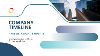 Company Timeline Presentation Template