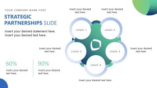 Flower Diagram for Strategy Presentation - Global Expansion Plan Template 