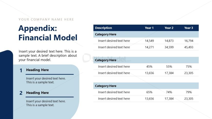Financial Model - Investment Proposal Slide Deck