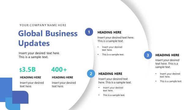 Global Business Updates Presentation Slide