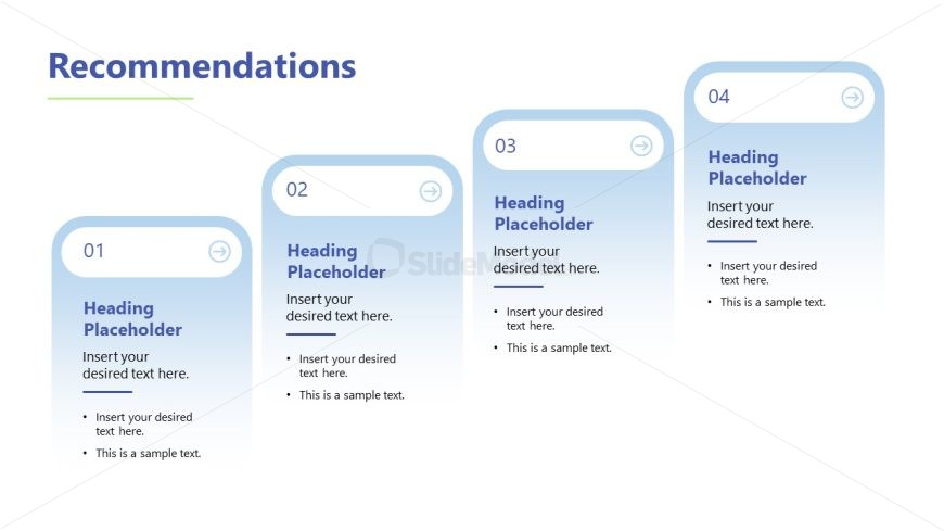 SEO Audit PPT Slide for Recommendations