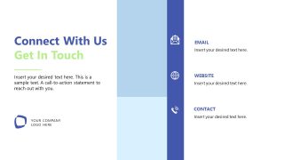 Get in Touch - SEO Audit Template for Presentation 