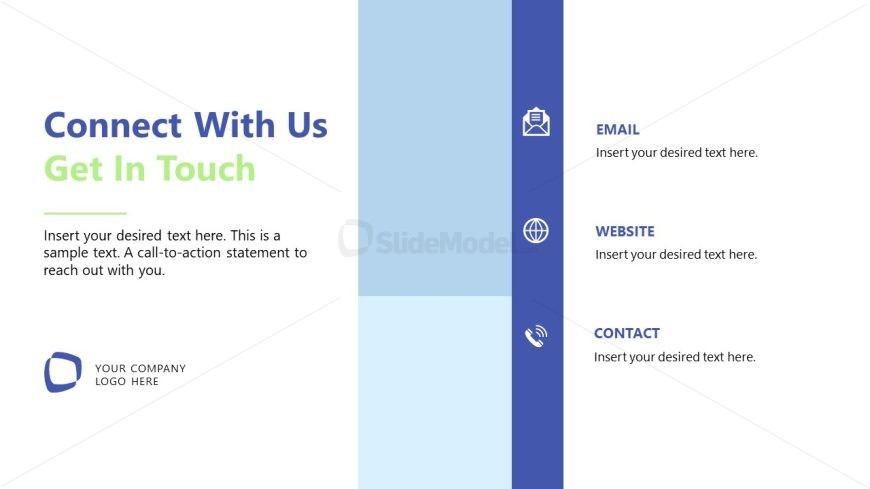 Get in Touch - SEO Audit Template for Presentation