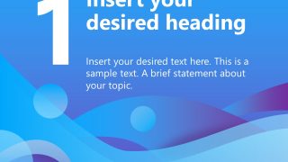 5-Slide LinkedIn Carousel Presentation Slide Template