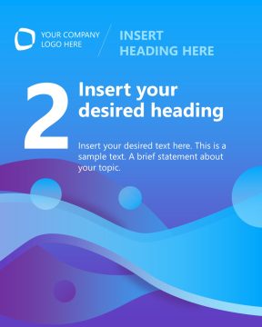 Customizable 5-Slide LinkedIn Carousel PPT Template