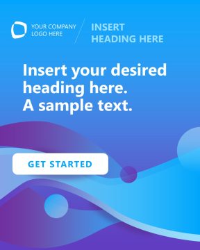 5-Slide LinkedIn Carousel Slide Template Layout