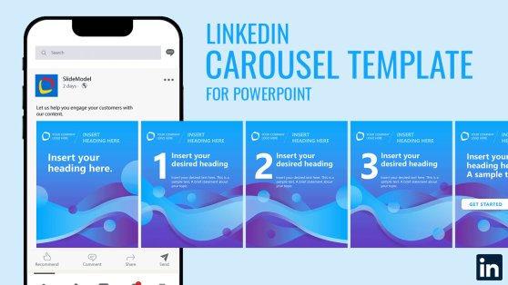5-Slide LinkedIn Carousel PowerPoint Template