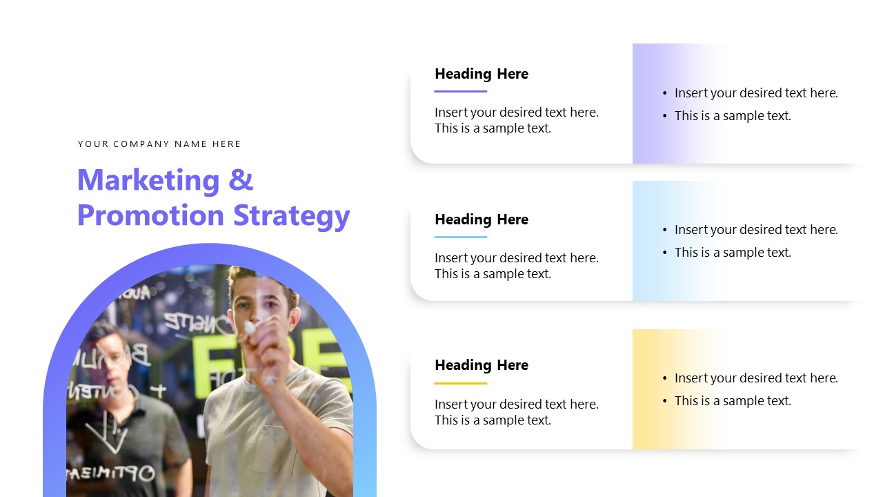 Event Planning Slide for Discussing Marketing Strategy - SlideModel