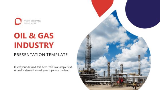 Oil & Gas Industry PPT Slide Template