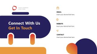 Get in Touch - Oil & Gas Industry Template