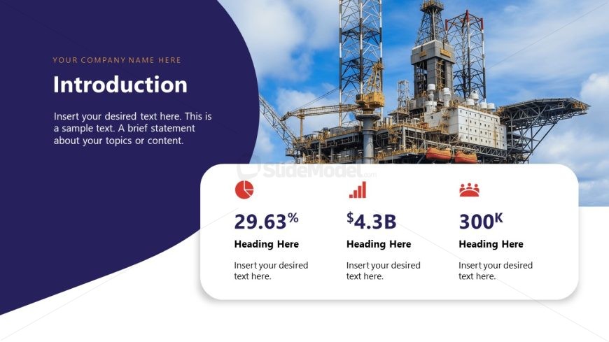 Customizable Oil & Gas Industry PPT Template