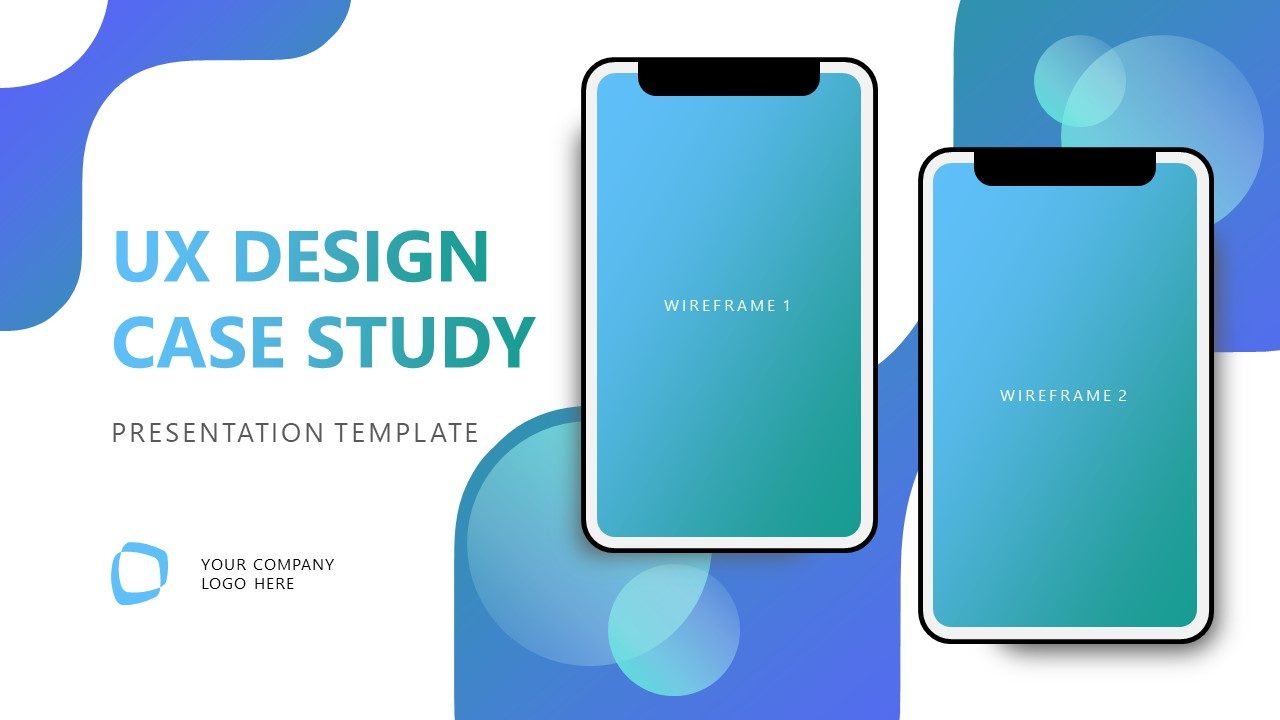 UX Design Case Study PowerPoint Template