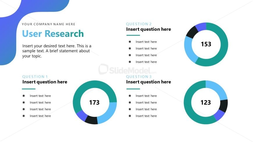 UX Design Case Study Template Slide