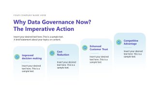 Data Governance & Compliance Template Slide 