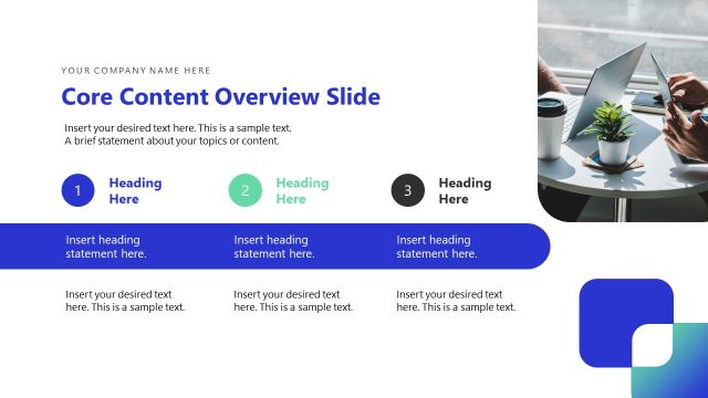 Engaging Slide for Content Overview Presentation