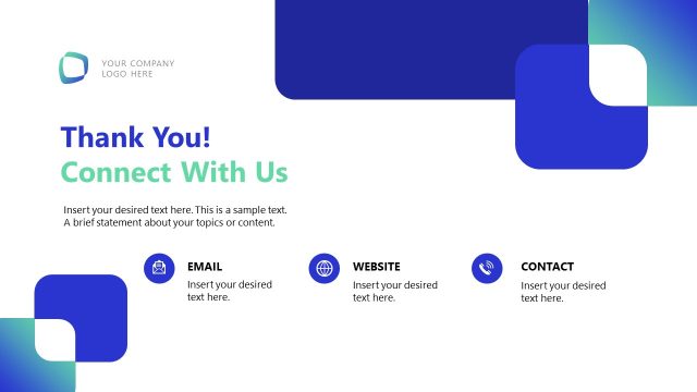 Thank You Slide – Business Workshop Presentation Template