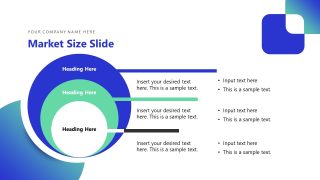 Concentric Circles Diagram - Business Workshop Template 