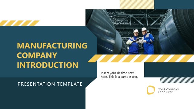 Manufacturing Company Introduction PowerPoint Template