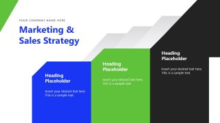 Marketing & Sales Strategy Slide - Angel Investor Pitch Deck 