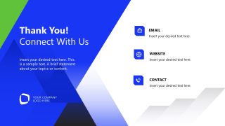 Angel Investor Pitch Deck - Thank You Slide 