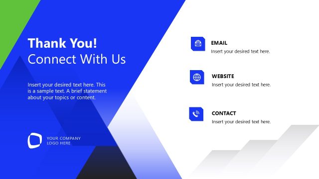 Thank You Slide for Angel Investor Pitch Deck