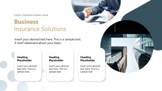 Insurance Agency Template Layout 