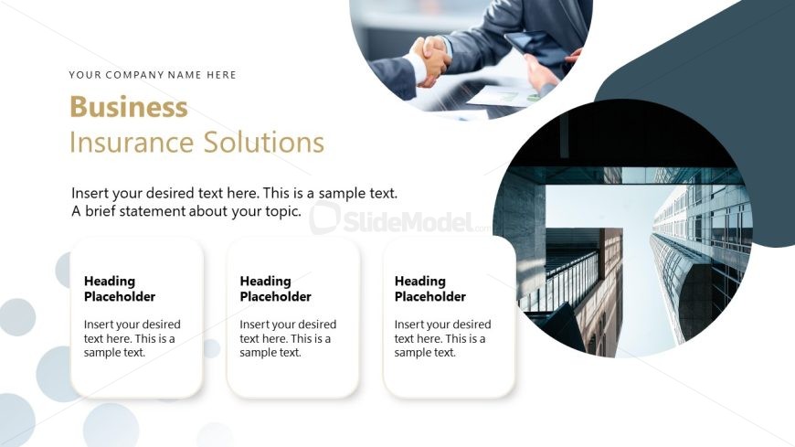 Insurance Agency Template Layout