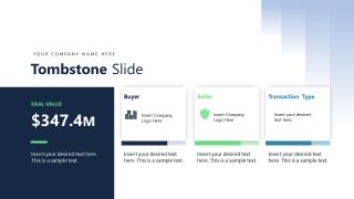 Tombstone Presentation Template for PowerPoint