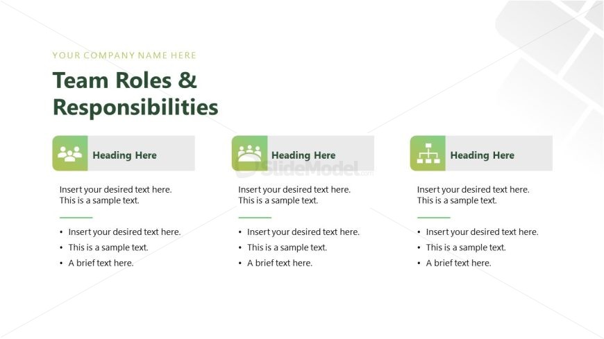 Sales Playbook Template Layout