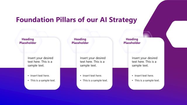 Foundation Pillars of AI Strategy Template - AI Strategic Plan ...