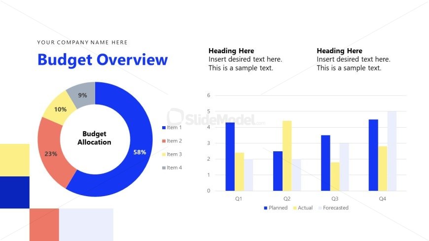 Project Update Template for Presentation
