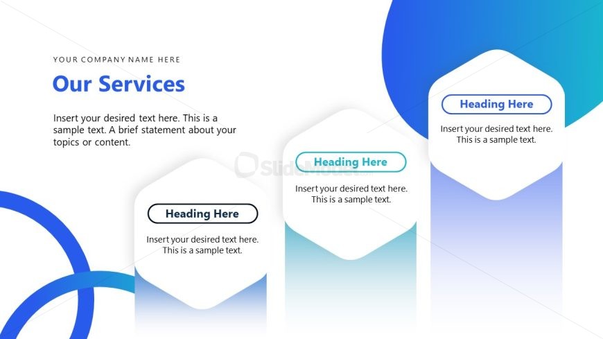 Canva Template Slide for Business Services Discussion