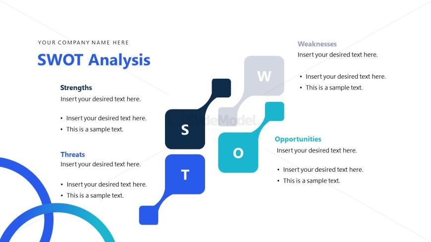For Blocks Diagram for SWOT Analysis