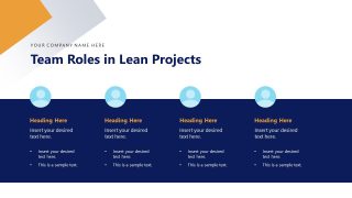 Lean Construction PPT Slide Design 