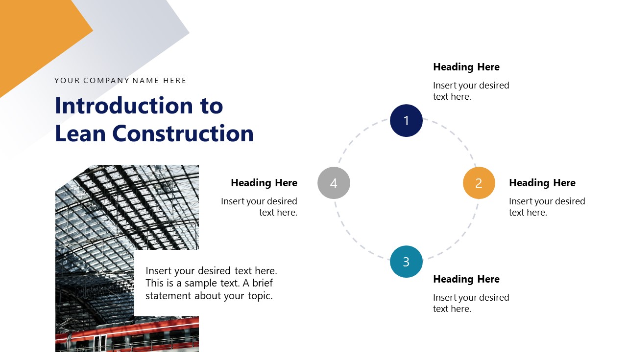 Introduction to Lean Construction - Lean Construction Template - SlideModel