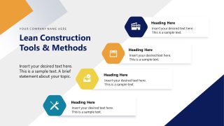 Lean Construction Slide PPT Template 
