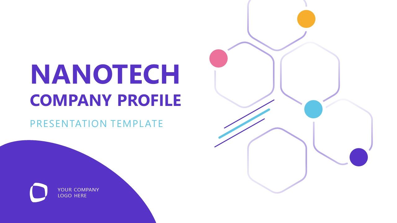 Nanotech Company Profile PowerPoint Template