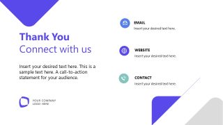 Professional Company Profile Template Layout 