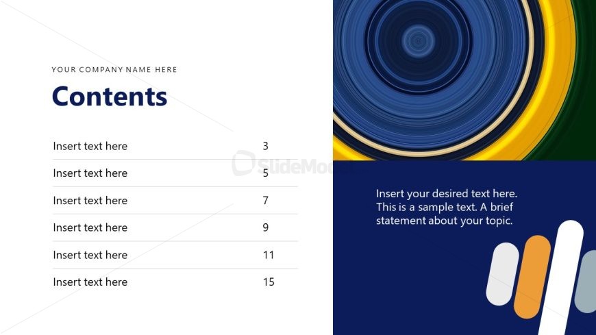 Customizable Logo PPT Template