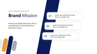 Brand Mission Visualization Slide 